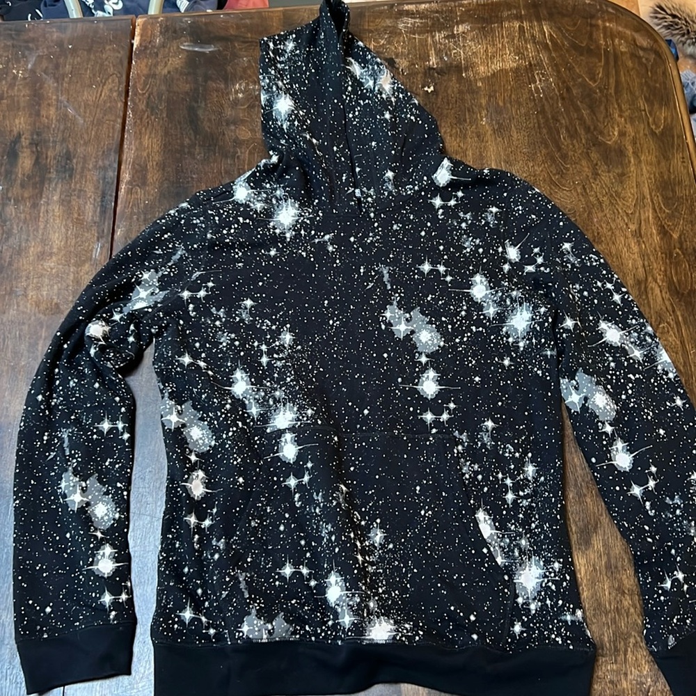 Lands' End Galaxy Hoodie NWOT